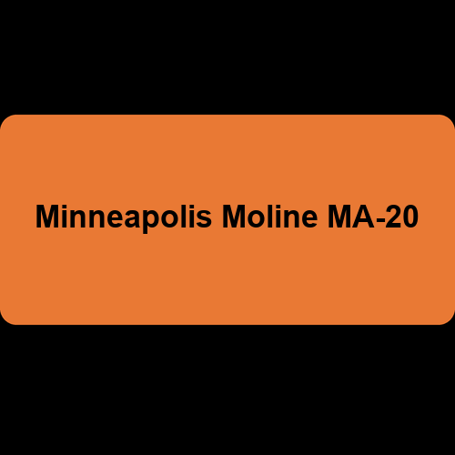 Minneapolis Moline MA-20